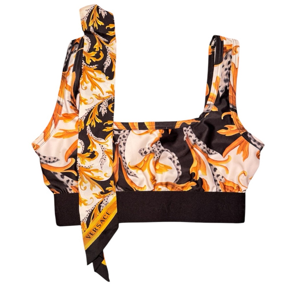 Versace Silk Printed Top | Silk Twill Included